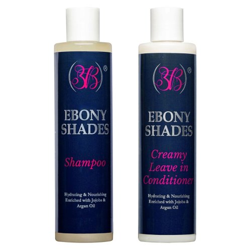 Ebony Shades Shampoo 250ml + Creamy Leave In Conditioner R 250ml
